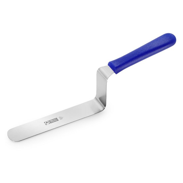 Obrázek produktu TH Špachtle nerez modrá ohnutá vysoká (čepel 17,5cm)