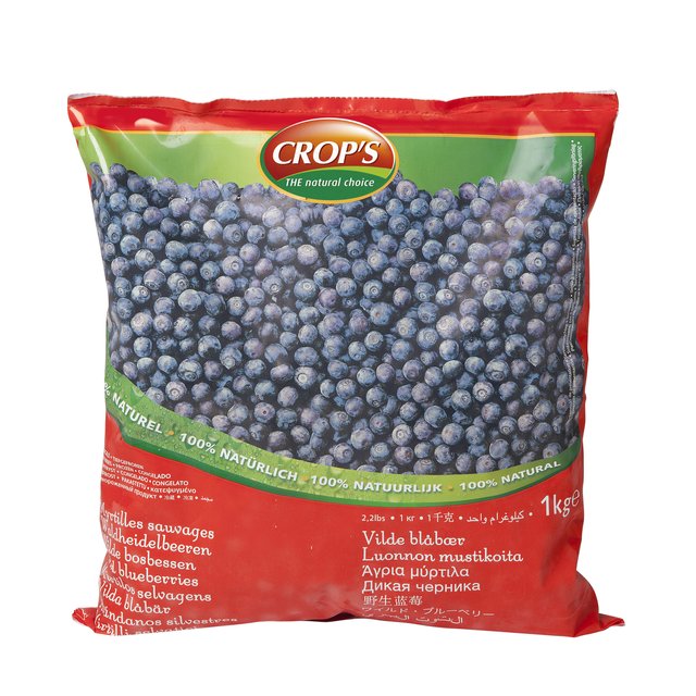 Obrázek produktu CROP´S BORŮVKY WILD (BLUEBERRIES) 4x2,5kg