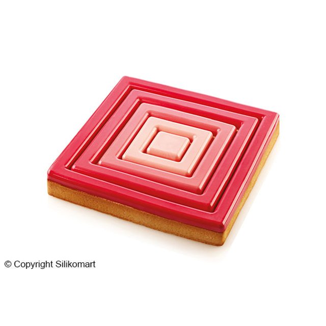 Obrázek produktu SIL TARTE RING RÁFEK perforovaný - ČTVEREC 200x200mm v.20mm 1ks