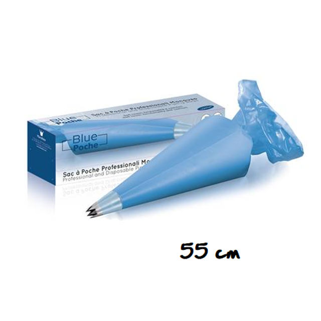Obrázek produktu MA SÁČEK jednorázový SOFT modrý 80 mikronů 55cm 100ks