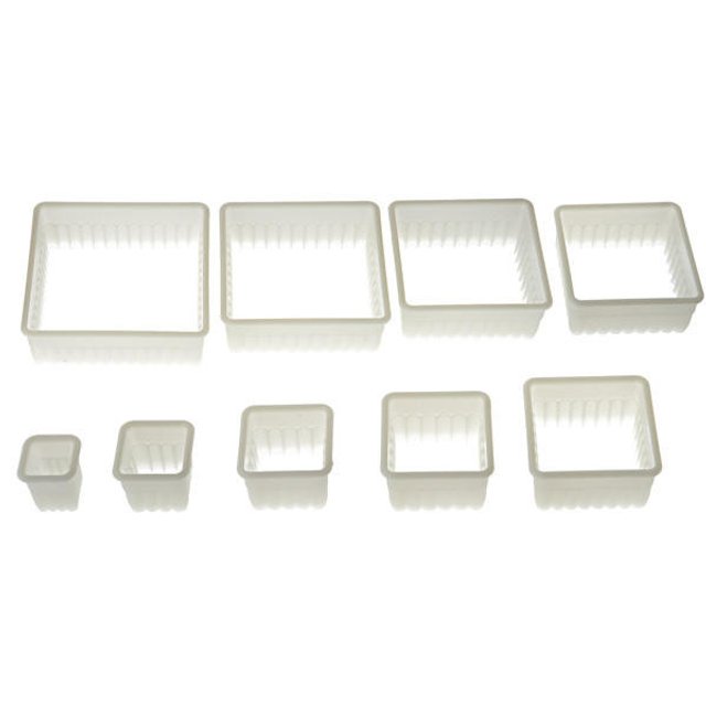 Obrázek produktu SIL VYKRAJOVÁTKA - ČTVEREC VROUBKOVANÝ nylon 9ks