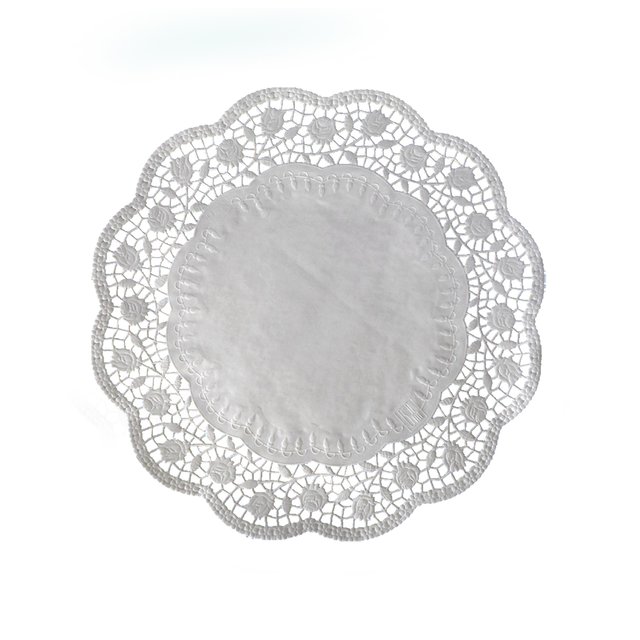 Obrázek produktu W Krajka bílá papírová pod dort pr.28cm 100ks
