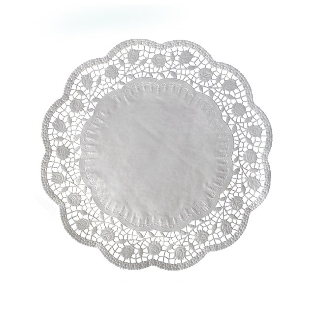 Obrázek produktu W Krajka bílá papírová pod dort pr.32cm 100ks