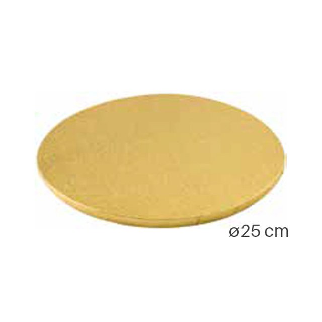 Obrázek produktu SIL PODLOŽKA DORTOVÁ SILNÁ - ZLATÁ  Ø25cm v.1,2cm