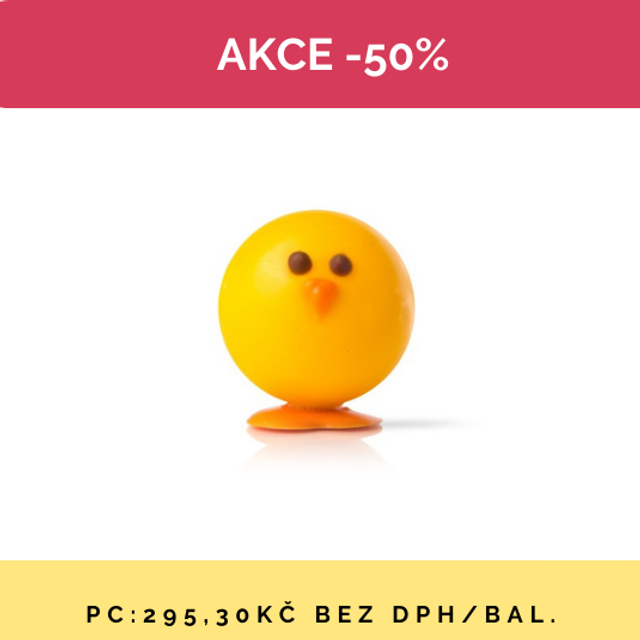 Obrázek produktu DOBLA DEKOR KUŘÁTKO VELIKONOČNÍ 32x30mm 18ks SE SLEVOU 50%