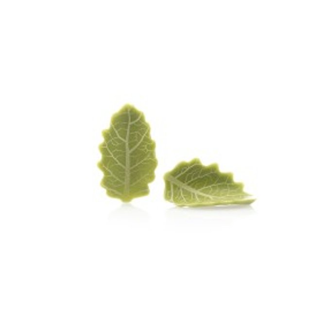 Obrázek produktu DOBLA DEKOR ZELENÝ LÍSTEK RELIEF 3,3x1,9cm 144ks