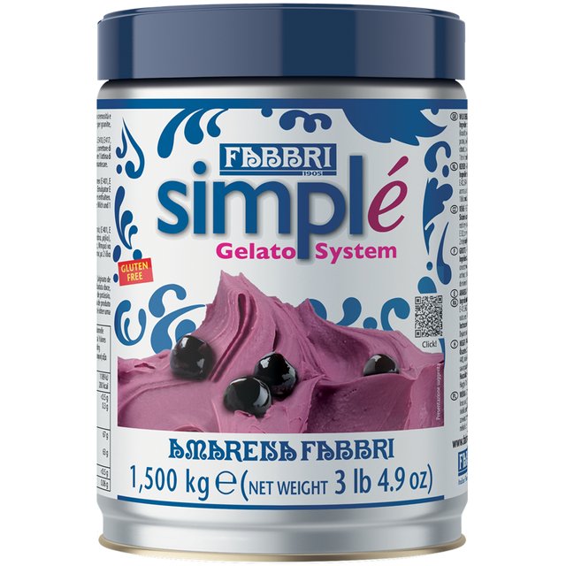 Obrázek produktu FABBRI SIMPLE AMARENA (višeň) 8x1,5 kg