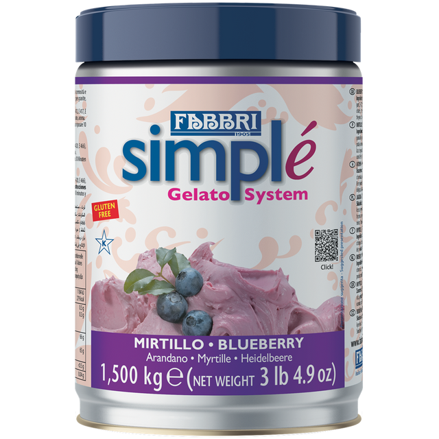 Obrázek produktu FABBRI SIMPLE BORŮVKA 8x1,5 kg