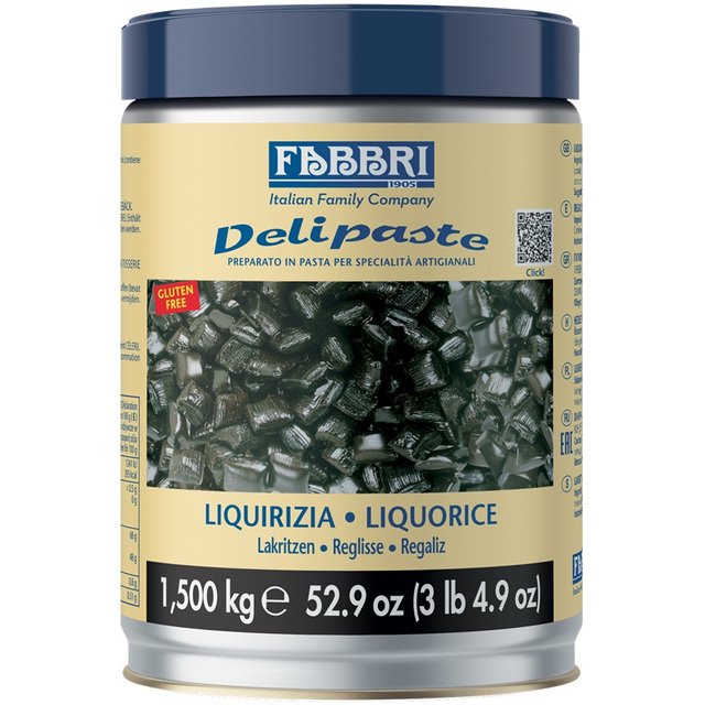 Obrázek produktu FABBRI Delipaste LÉKOŘICE 8x1,5kg
