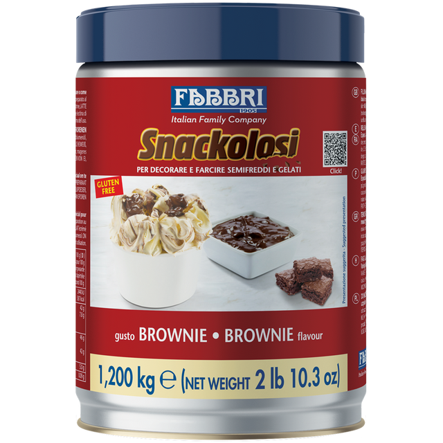 Obrázek produktu FABBRI Snackoloso BROWNIE 3x1,2kg