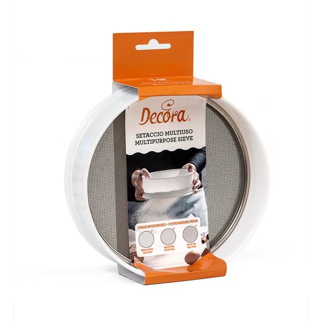 Obrázek produktu DECO SÍTO PLAST - BÍLÉ 3 nerez výměnné vložky