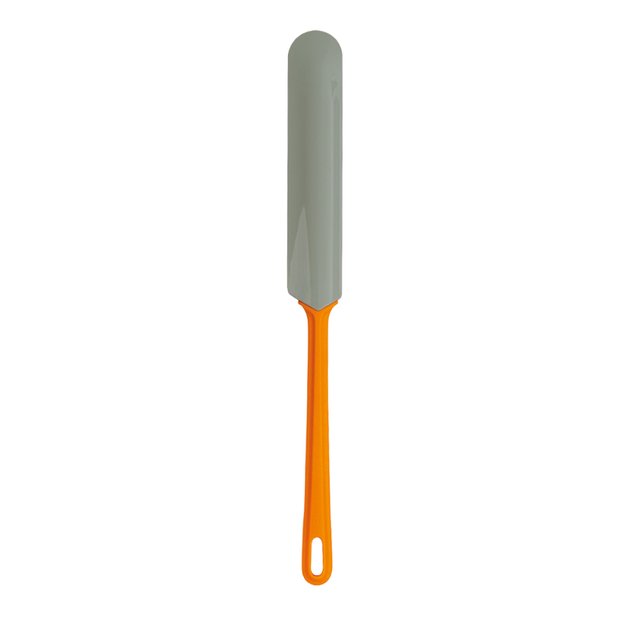 Obrázek produktu DECO ŠPACHTLE SILIKONOVÁ šedo-oranžová 31x3cm