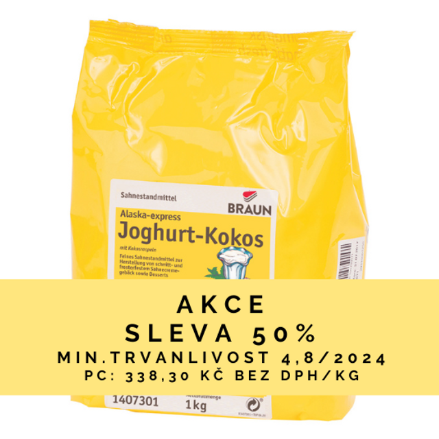 Obrázek produktu BRAUN ALASKA EXPRES jogurt a kokos 5x1kg AKCE SE SLEVOU 50%