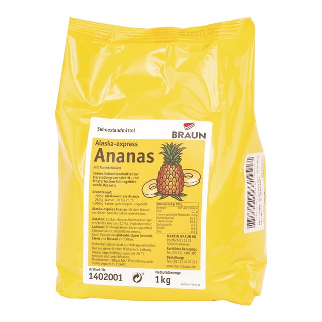 Obrázek produktu BRAUN ALASKA EXPRES ananas 5x1kg