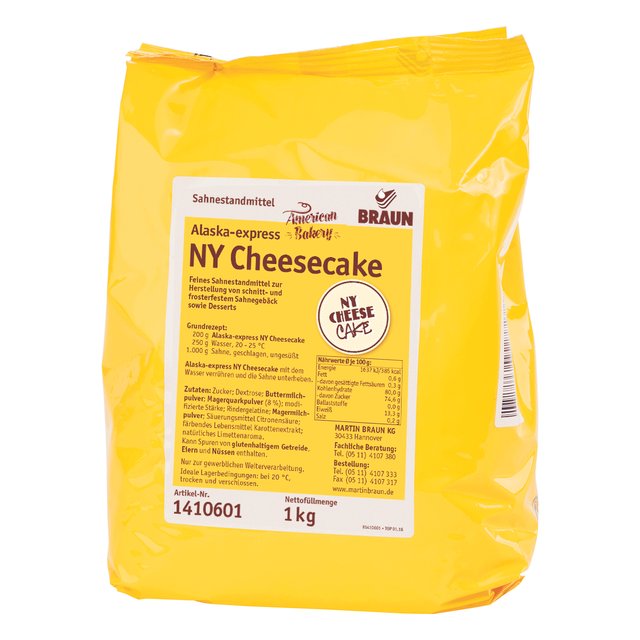 Obrázek produktu BRAUN ALASKA EXPRES cheesecake 5x1kg
