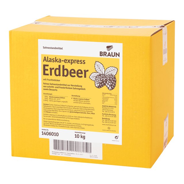 Obrázek produktu BRAUN ALASKA EXPRES JAHODA 10kg