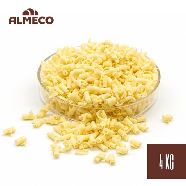 Obrázek produktu ALMECO ČOKOLÁDOVÉ HOBLINY BÍLÉ MIKRO 4kg