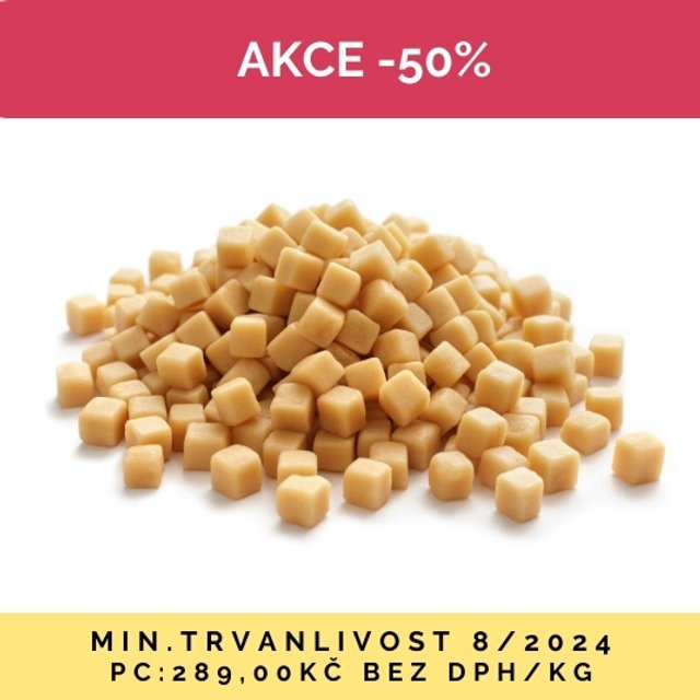 Obrázek produktu ALMECO SLANÉ KARAMELOVÉ KOSTKY 750g SE SLEVOU 50% 8/24