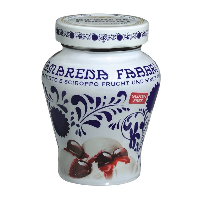 Obrázek produktu FABBRI AMARENA - jermně kandované višně Amarena v sirupu 400 g