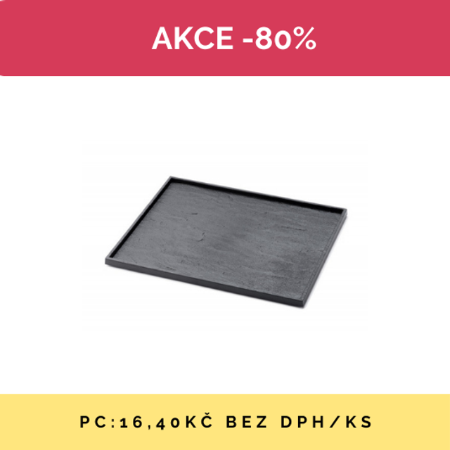 Obrázek produktu CO PODNOS TEXTURA ČERNÝ 18x13x12cm 100 ks DOPRODEJ SE SLEVOU 80%