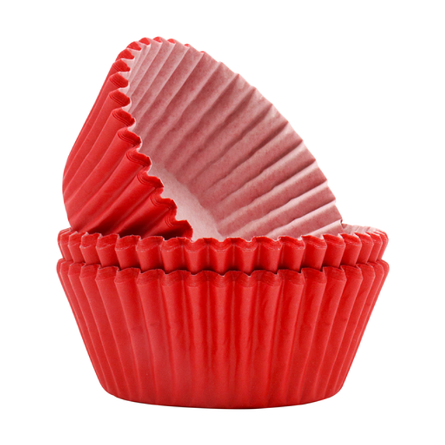 Obrázek produktu PME Košíčky na muffiny ČERVENÉ 50x28mm 60ks