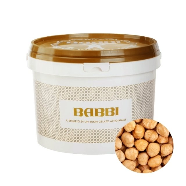 Obrázek produktu BABBI PASTA Lískový oříšek tmavý 100% De Luxe Scura 4x3kg