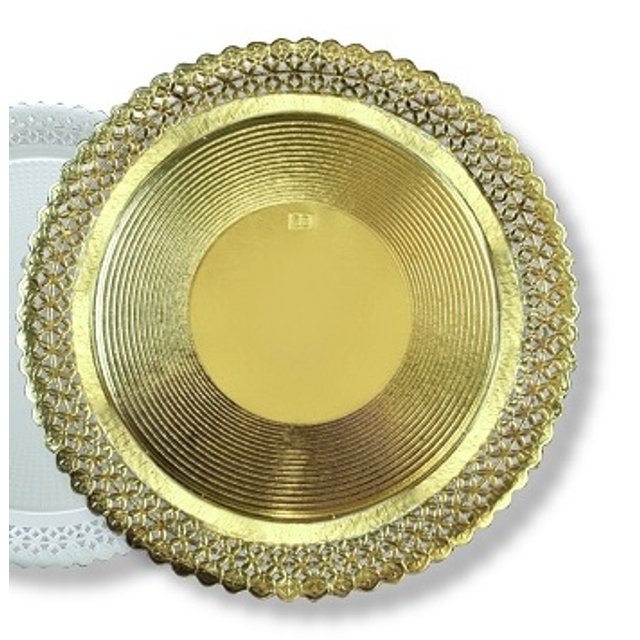 Obrázek produktu GR Tác karton kruh 25cm Venus zlatý