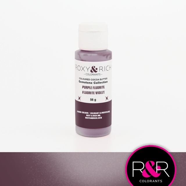 Obrázek produktu RR KAKAOVÉ MÁSLO třpytivé - fialové Gemstone Purple Fluorite 56g