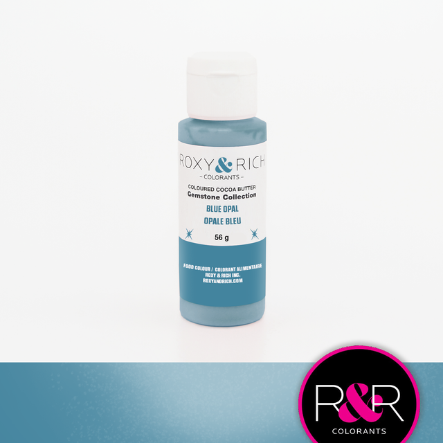 Obrázek produktu RR KAKAOVÉ MÁSLO třpytivé - modré Gemstone Blue Opal 56g