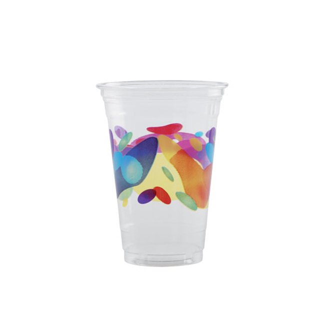 Obrázek produktu ER KELÍMEK PRŮHLEDNÝ S BUBLINAMI 300ml 20x50 ks (kompatibilní s vypouklým víčkem C06) - doprodej 20%