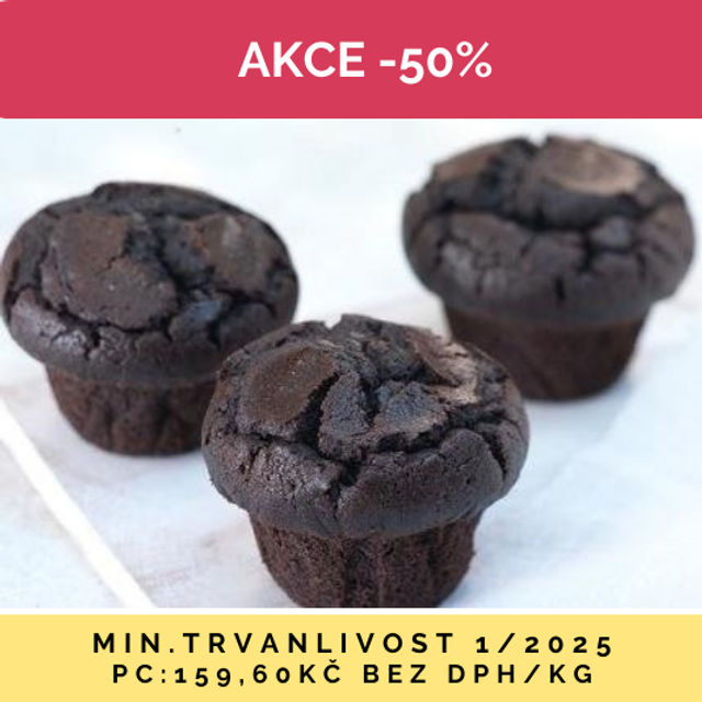 Obrázek produktu BRAUN BLACK MUFFIN Směs na kakaové muffiny 2kg SE SLEVOU 50% 1/25