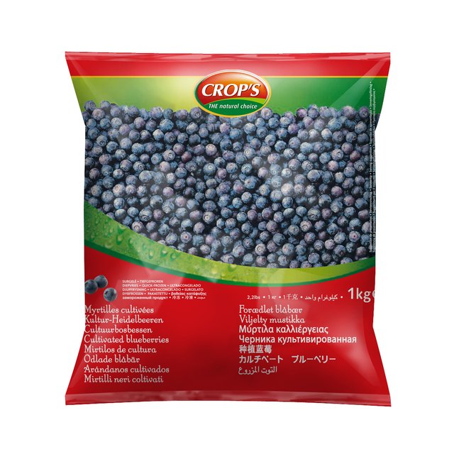 Obrázek produktu CROP´S BORŮVKY PĚSTOVANÉ ( BLUEBERRIES CULTIVATED) 5x1 kg