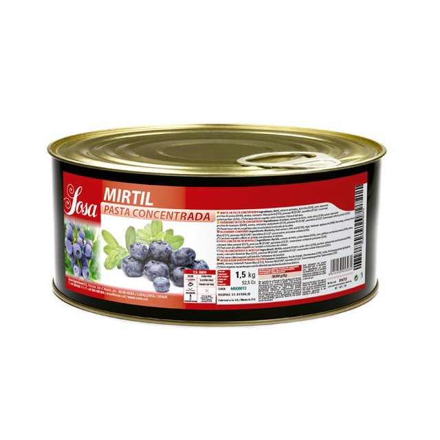 Obrázek produktu SOSA Pasta BORŮVKA 1,5kg