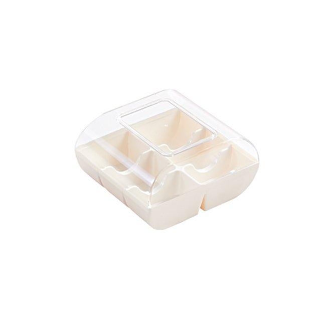 Obrázek produktu SIL BOX NA MAKRONKY - BÍLÝ na 6ks (90ks)