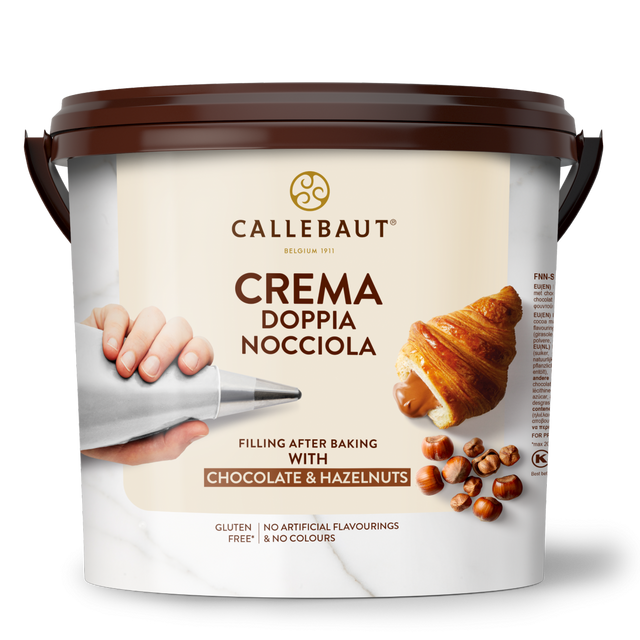 Obrázek produktu C CREMA DOPPIA NOCCIOLA ČOKOLÁDOVÁ NÁPLŇ S LÍSKOVÝMI OŘÍŠKY 5kg