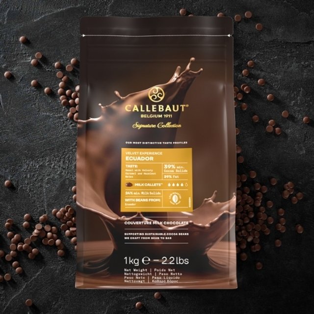 Obrázek produktu C ČOKOLÁDA VELVET EKVÁDOR ORIGIN MLÉČNÁ 39% 1 kg