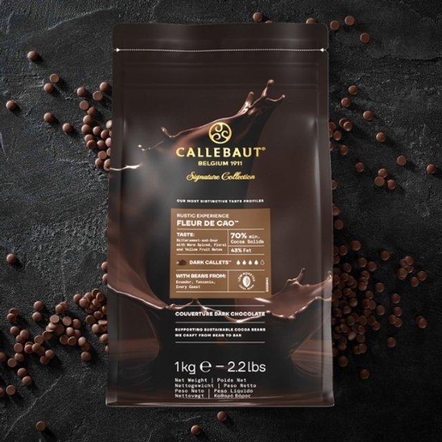 Obrázek produktu C ČOKOLÁDA RUSTIC FLEUR DE CAO HOŘKÁ 6x1kg