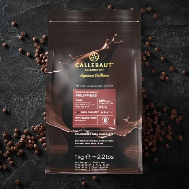 Obrázek produktu C ČOKOLÁDA RUSTIC FILIPÍNY ORIGIN HOŘKÁ 68% 1 kg