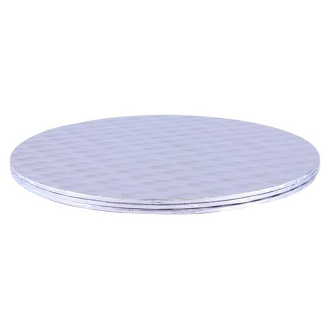 Obrázek produktu PME PODLOŽKA PEVNÁ tenká stříbrná kruh pr.18 cm 3ks SADA