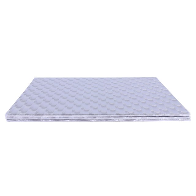 Obrázek produktu PME PODLOŽKA PEVNÁ tenká stříbrná čtverec 23x23 cm 3ks SADA