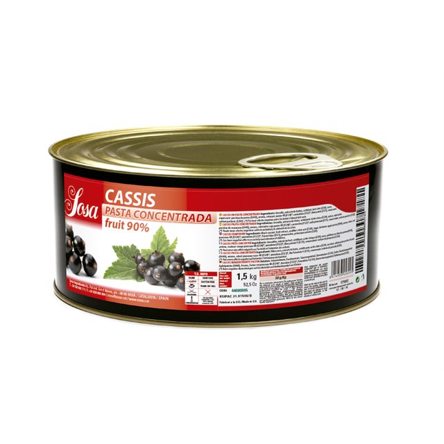 Obrázek produktu SOSA Pasta ČERNÝ RYBÍZ 1,5kg