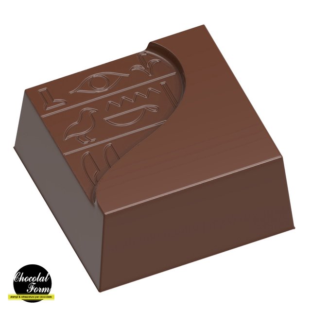 Obrázek produktu CW FORMA NA PRALINKY - ČTVEREC SE ZNAKY 2,5x2,5cm v.1,2 8g 24ks