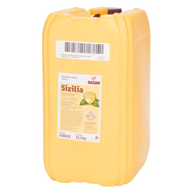 Obrázek produktu BRAUN ESENCE SICILSKÝ CITRON 12,5kg NA OBJEDNÁVKU