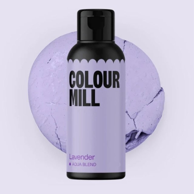 Obrázek produktu COLOUR MILL BARVA TEKUTÁ na vodní bázi - Lavender (světle fialová) 20 ml - černá lahvička
