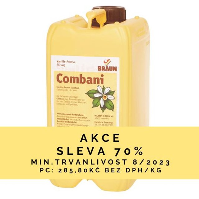 Obrázek produktu BRAUN Esence Combani-vanilka 3kg SE SLEVOU 70% Min. Trv. 8/2023