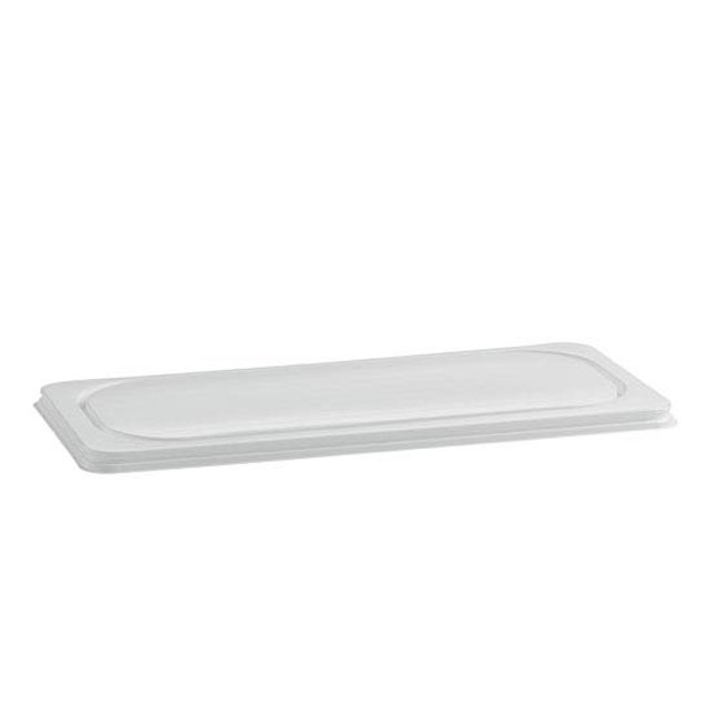 Obrázek produktu ER VÍKO NA VANU úzkou ČIRÉ PLAST 2,5l/4,75l/BR (36x16,5x0,5cm, 140 ks)