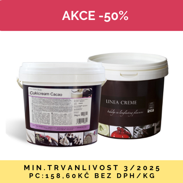 Obrázek produktu IRCA CUKICREAM CACAO 5 kg AKCE SLEVA 50% 3/25