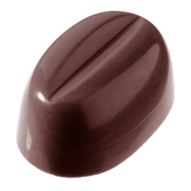 Obrázek produktu CW FORMA NA PRALINKY - KÁVOVÉ ZRNO 3,6x2,4 cm v.1,6cm 11g 24ks
