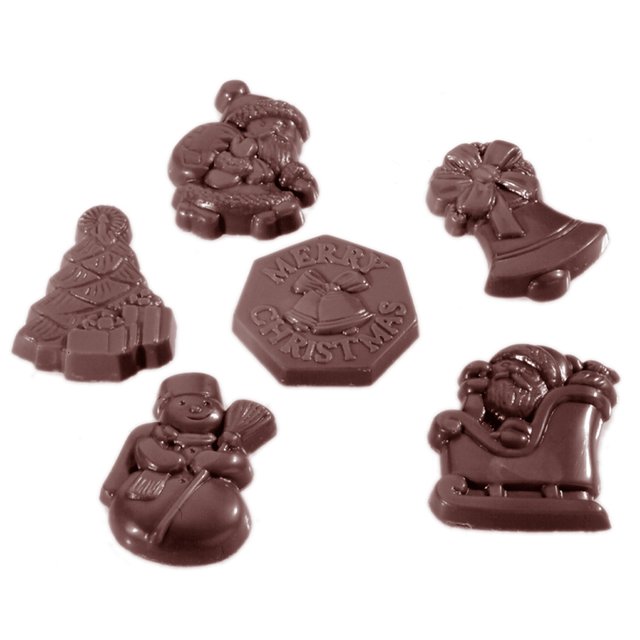 Obrázek produktu CW FORMA NA ČOKOLÁDU - VÁNOČNÍ OZDOBY