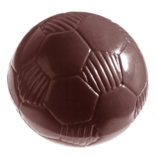 Obrázek produktu CW FORMA NA PRALINKY - FOTBALOVÝ MÍČ pr.2,6cm v.1,3cm 6g 32ks